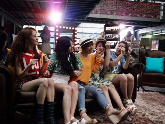 4Minute 雙龍汽車 代言照 4Minute 雙龍汽車 代言照