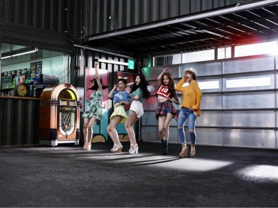 4Minute 雙龍汽車 代言照 4Minute 雙龍汽車 代言照