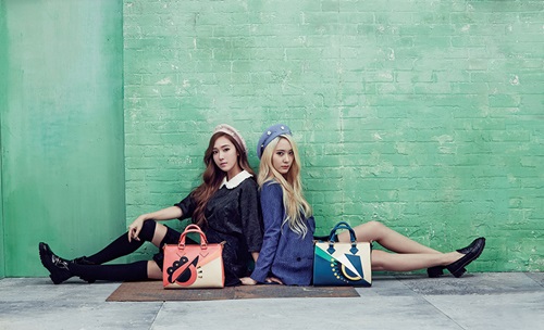 Jessica、Krystal LAPALETTE代言照
