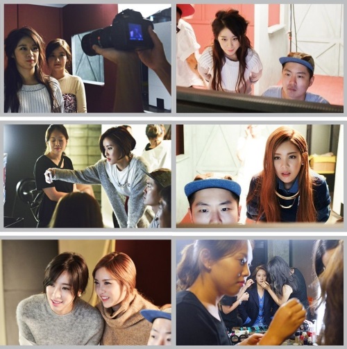 T-ara 新輯拍攝花絮照 T-ara 新輯拍攝花絮照
