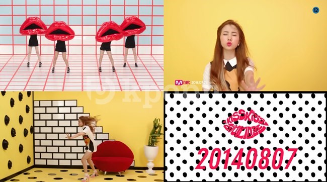 LADIES' CODE 《KISS KISS》預告