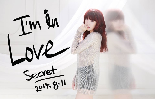 Secret《I'm in Love》概念照:烋星 Secret《I'm in Love》概念照:烋星