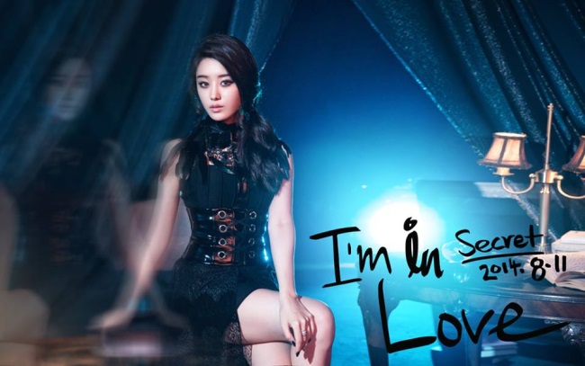 Secret《I'm in Love》概念照:枝恩 Secret《I'm in Love》概念照:枝恩