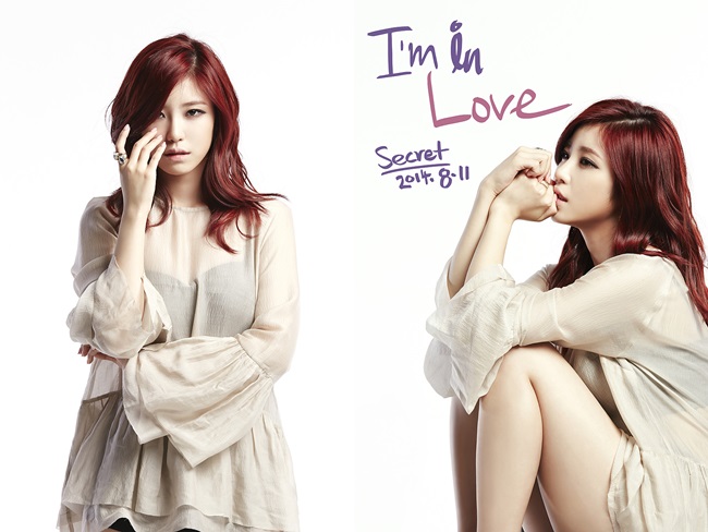 Secret《I'm in Love》 概念照 烋星