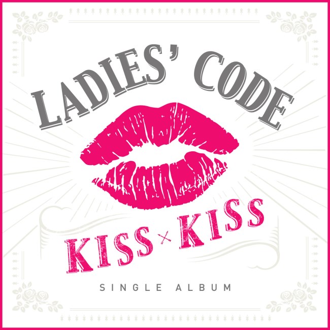 LADIES' CODE《KISS KISS》封面