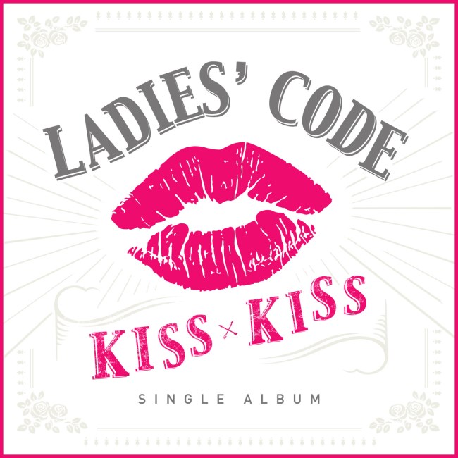 LADIES' CODE《KISS KISS》封面 LADIES' CODE《KISS KISS》封面