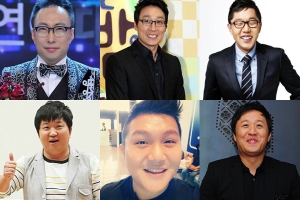 朴明洙、李輝才、金濟東、鄭亨敦、曹世鎬、鄭埻夏