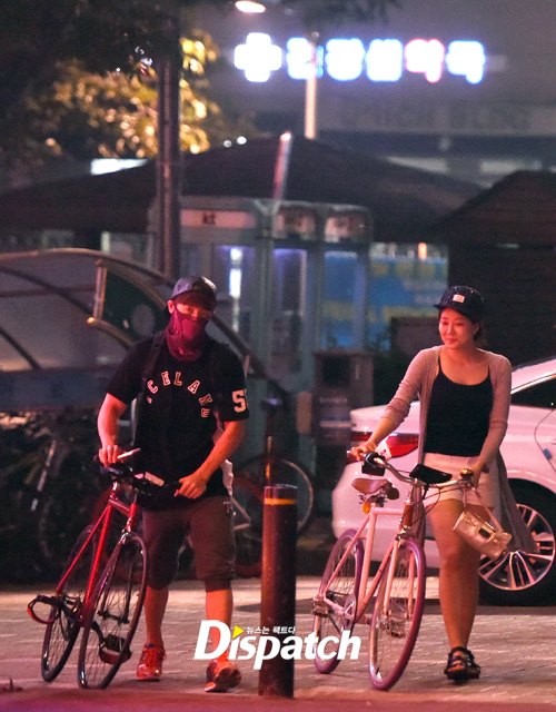 孫昊永、Amy 腳踏車約會