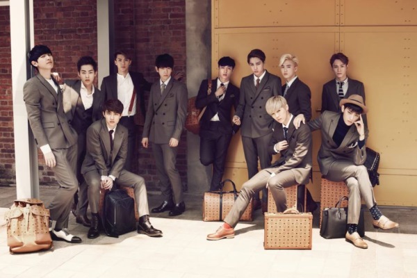 EXO MCM 秋/冬畫報