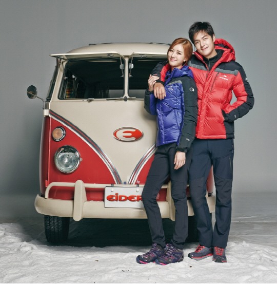李敏鎬、韓智婉 EIDER 秋/冬畫報