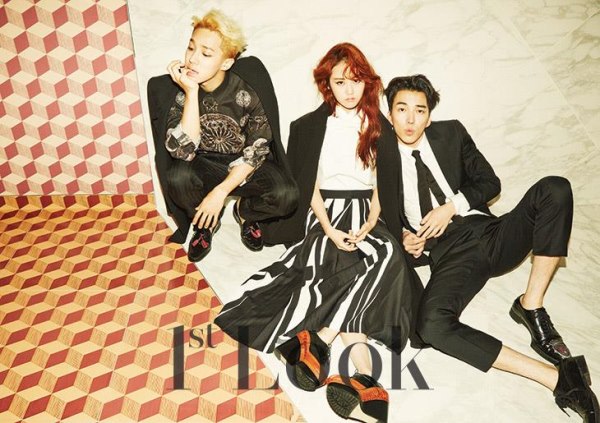 起光、嘉允、道尚宇 1st Look 畫報 (2014.10)