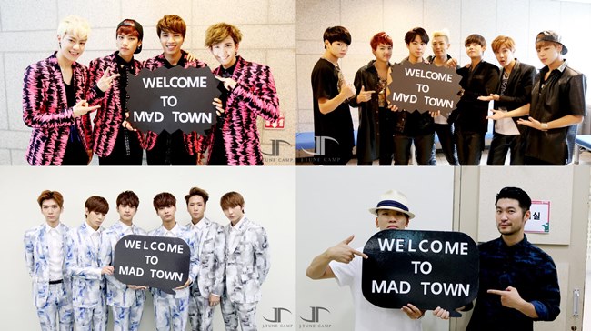 眾星為 MAD TOWN 宣傳
