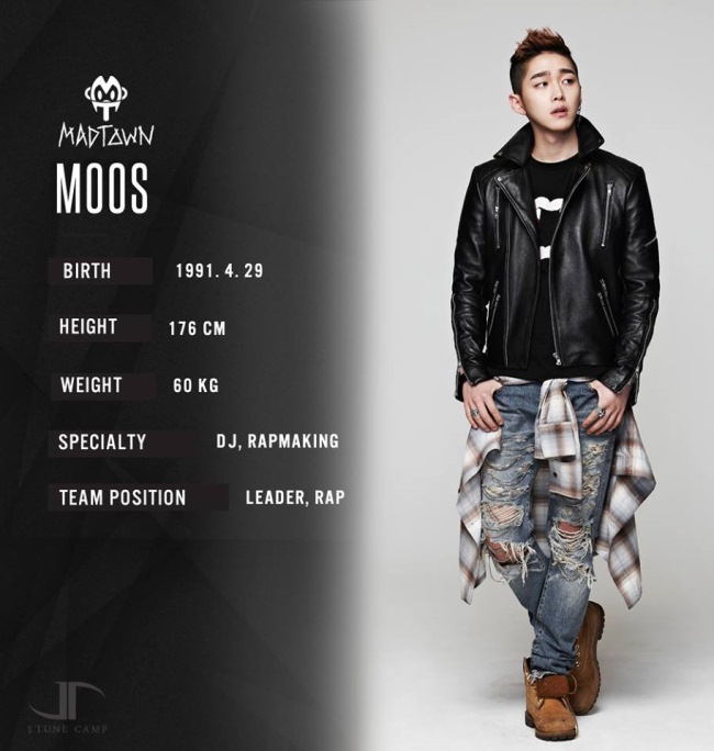 MAD TOWN 成員：MOOS 檔案