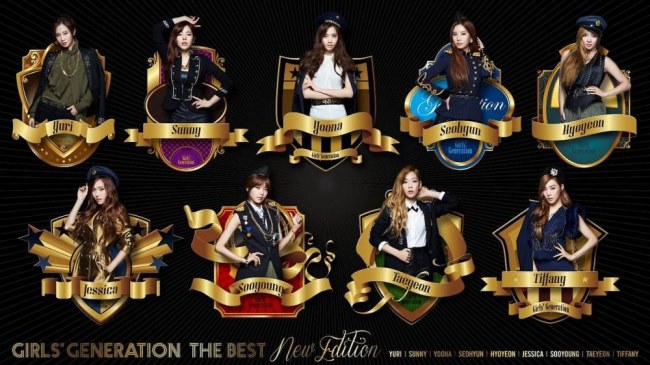 少女時代日文精選輯《THE BEST》New Edition 少女時代日文精選輯《THE BEST》New Edition