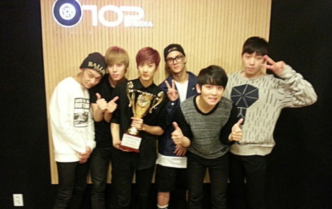 TEEN TOP《Show Champion》一位 TEEN TOP《Show Champion》一位