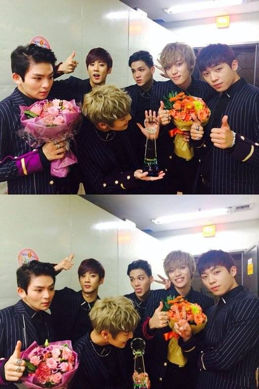 TEEN TOP "Music Bank" 一位認證照