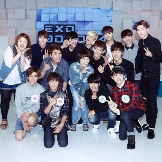 EXO、安英美、李國主 EXO、安英美、李國主
