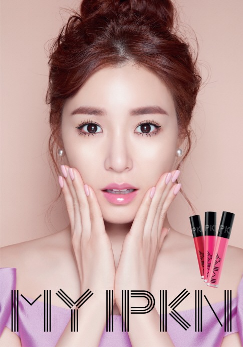 Tiffany 美妝 IPKN 代言照