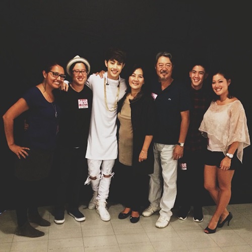 Mark 與家人 Mark 與家人