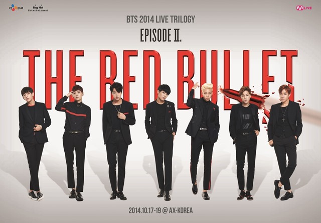 BTS 2014 LIVE TRILOGY: EPISODE Ⅱ. THE RED BULLET 海報