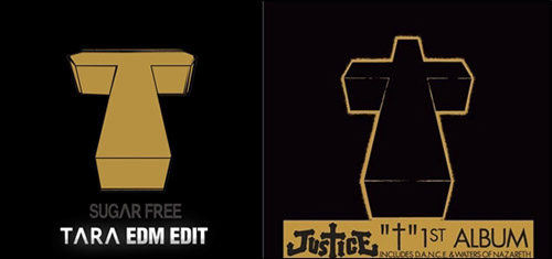 T-ara、Justice 專輯封面 對比圖
