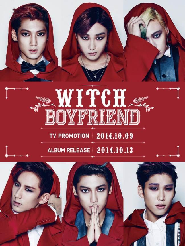 Boy Friend 迷你三輯《WITCH》概念照