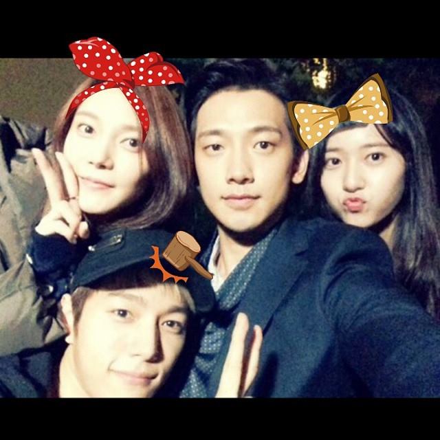 Rain、L、Krystal、車藝蓮