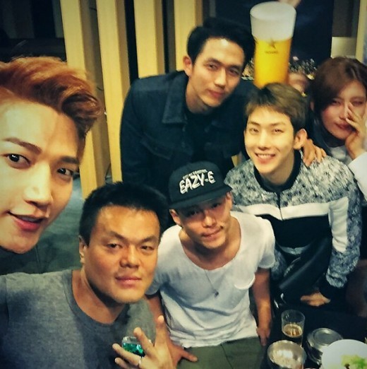 Jun. K 與十年知己 (朴軫泳、趙權、瑟雍、工作人員)