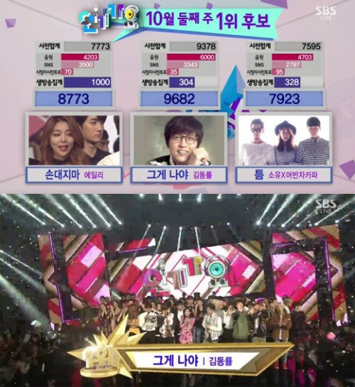 141012 人氣歌謠一位