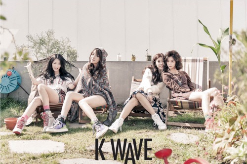 Girl's Day 的 K WAVE 畫報