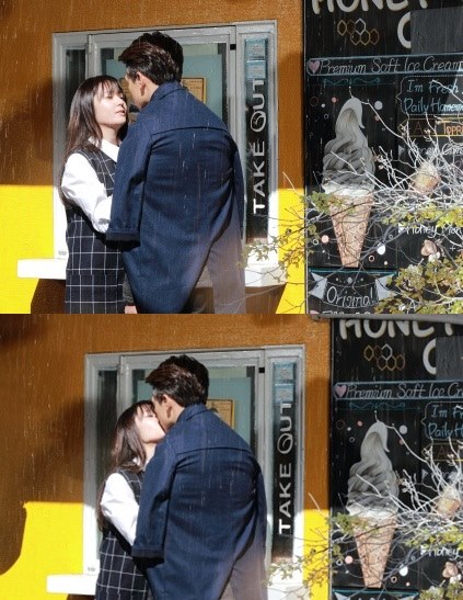 Krystal、Rain《對我而言可愛的她》劇照