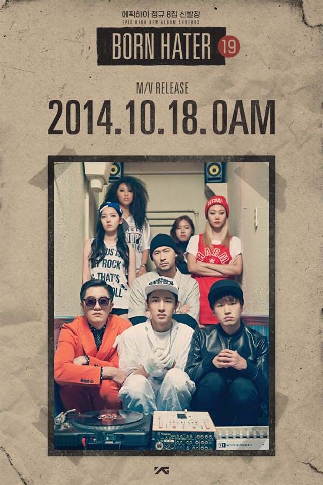 EPIK HIGH《BORN HATER》MV 預告照
