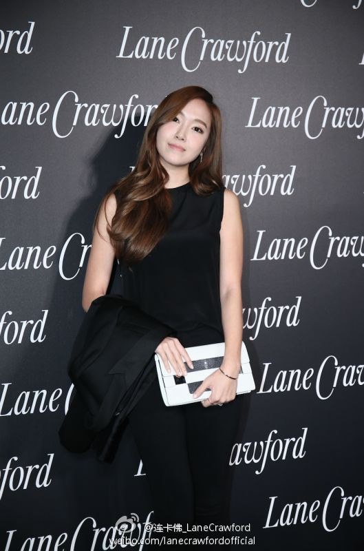 Jessica 參加 Lane Crawford 周年慶