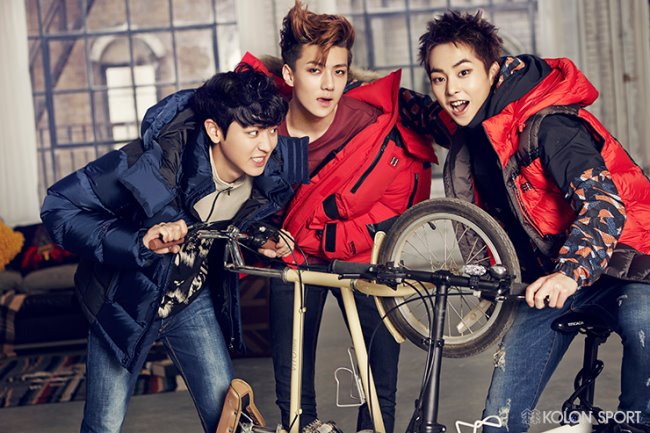 EXO 的 KOLON SPORT 畫報：Chan Yeol、XIUMIN、世勳