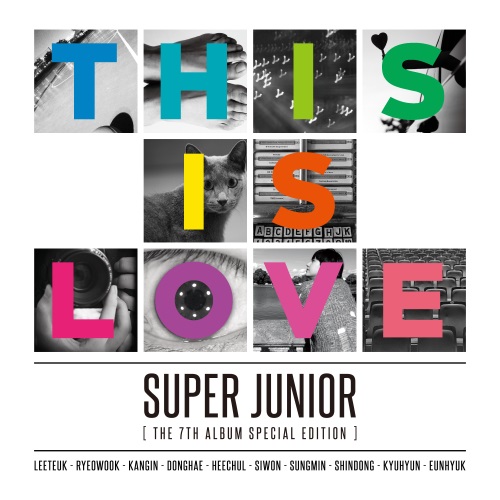 Super Junior 七輯特別版《THIS IS LOVE》封面
