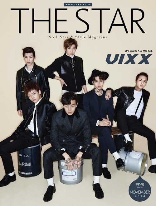 VIXX THE STAR 畫報 (2014.11)