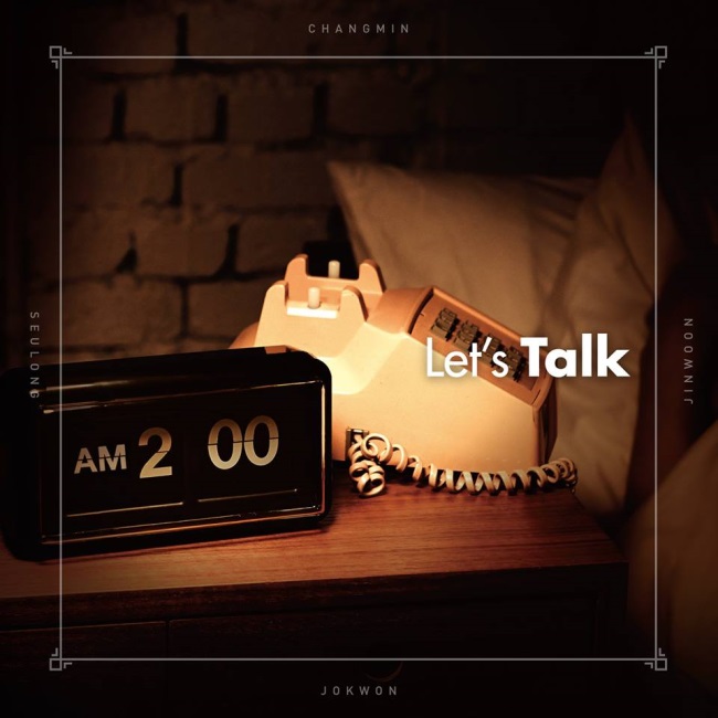 2AM "Let's Talk" 封面