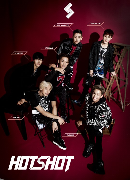 新男團 HOTSHOT 概念照
