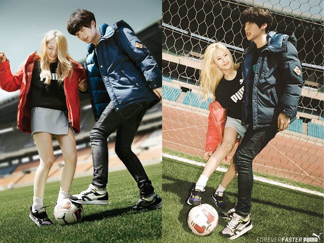 Krystal、安宰賢 @ PUMA