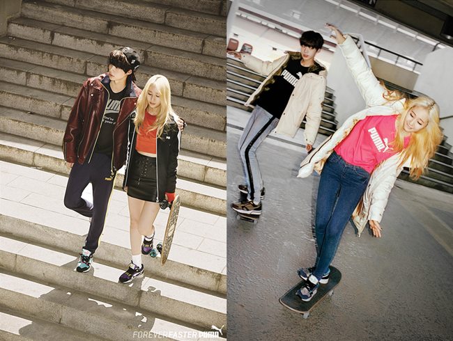 Krystal、安宰賢 @ PUMA