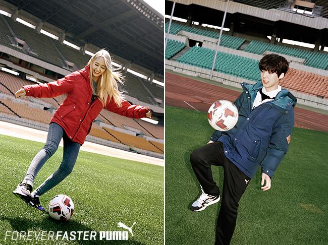 Krystal、安宰賢 @ PUMA