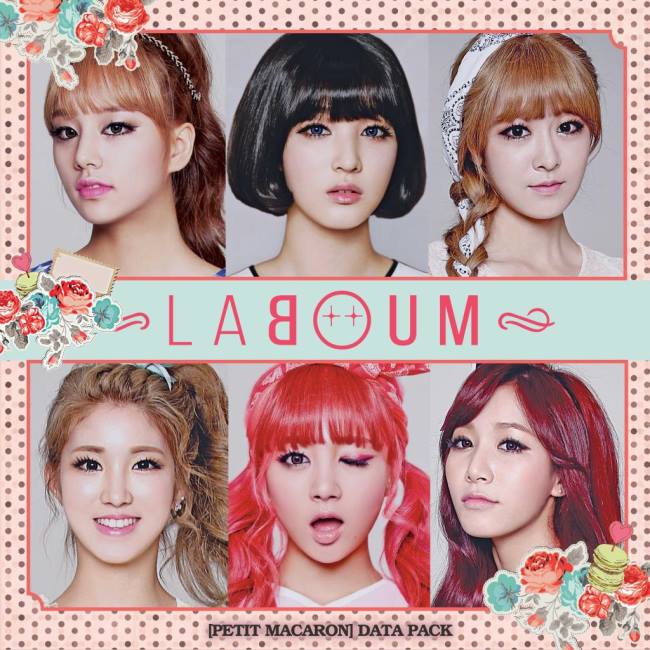 LABOUM《PETIE MACARON》Data Pack 封面 LABOUM《PETIE MACARON》Data Pack 封面
