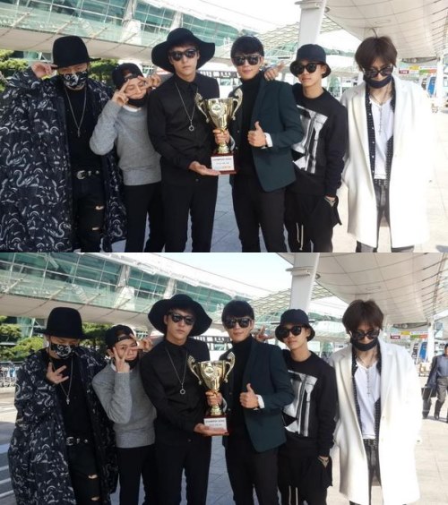BEAST《Show Champion》一位認證照