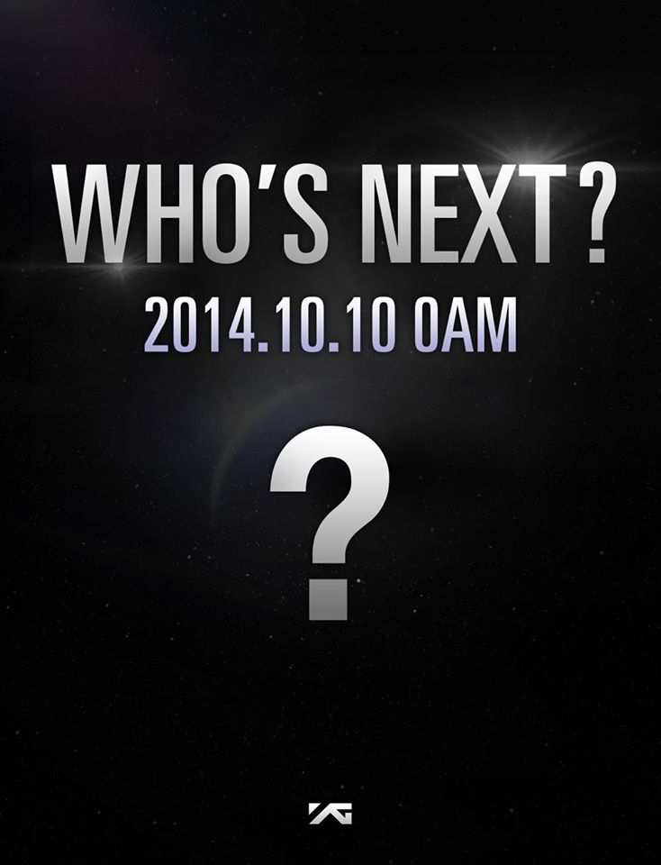 YG Entertainment「WHO'S NEXT?」