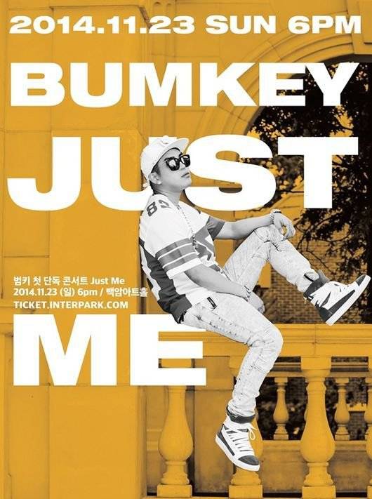Bumkey 首場演唱會海報