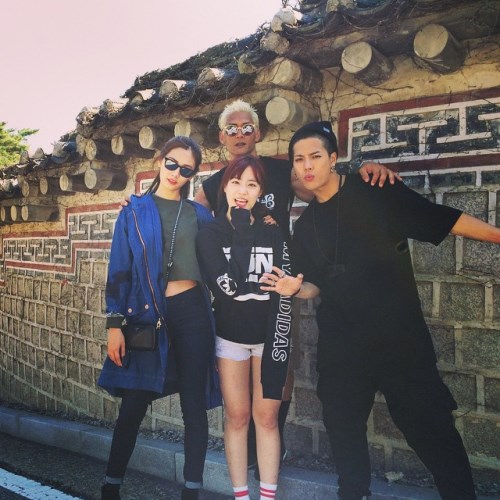 NaNa、朴俊瑩、Young Ji、Jackson