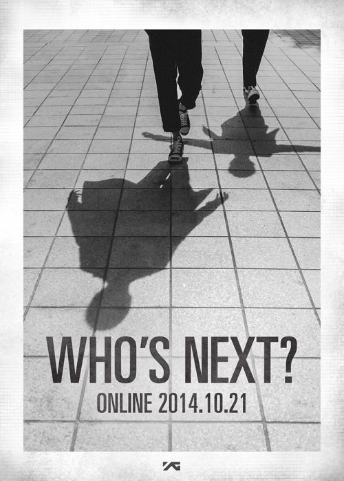YG Entertainment「WHO'S NEXT」10/21 預告照