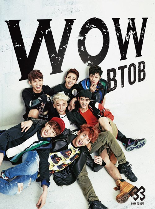 BTOB 日單 "WOW" 初回限定盤 - 封面