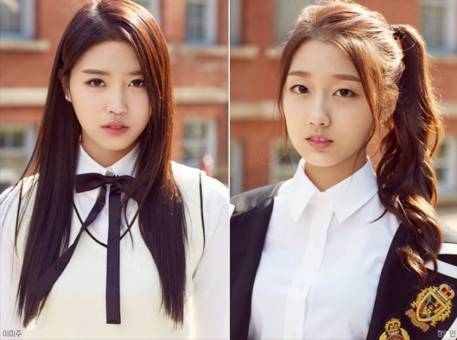 LOVELYZ：Lee Mi Joo、Jung Ye In