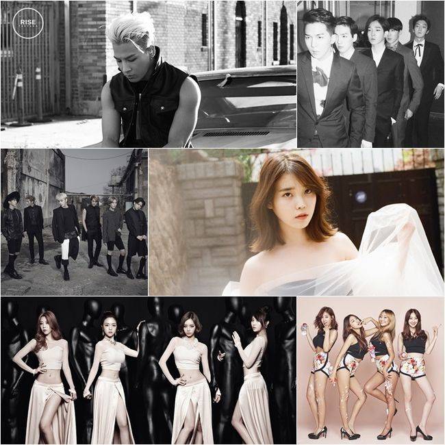 2014 MelOn Music Awards 出席名單